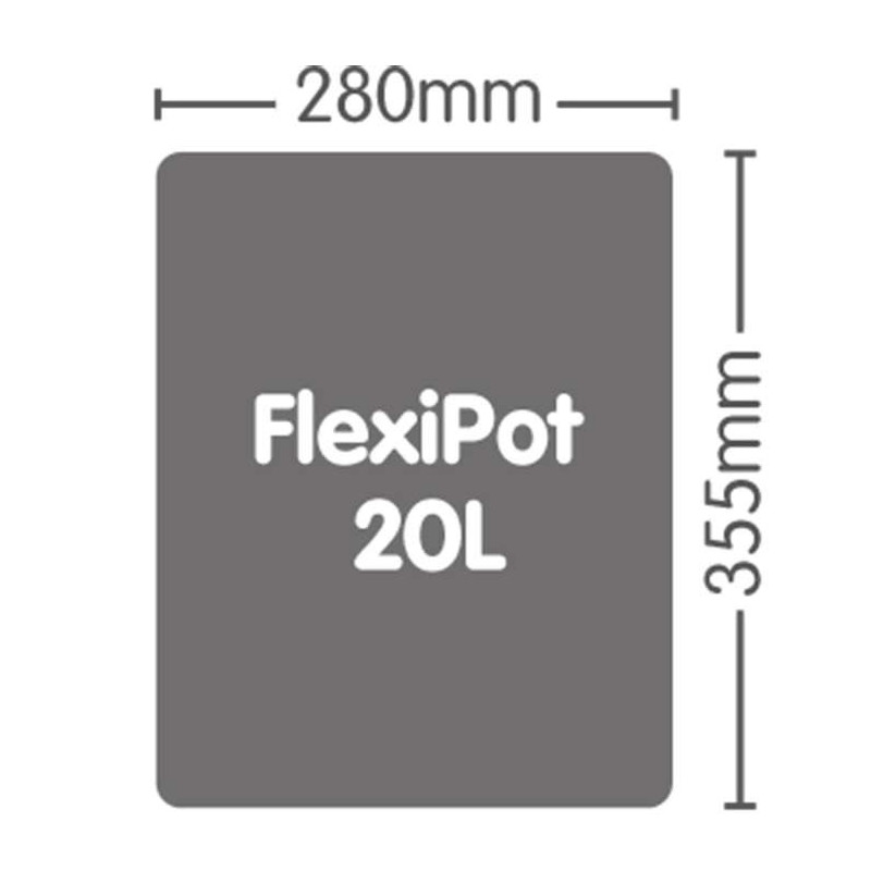 AutoPot Growbag FlexiPot / Doniczka materiałowa / 20L / 5gal 35,5x28cm AutoPot Growbag FlexiPot / Doniczka materiałowa / 20L / 5gal 35,5x28cm