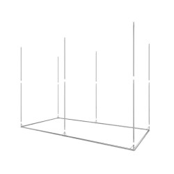 RoyalRoom® Classic C300S 300x150x200cm namiot do uprawy