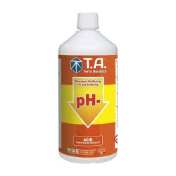 GHE pH down / minus 500ml - regulator poziomu ph w uprawie