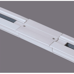 VERTICANA® Łącznik prosty do szyny | BIAŁY