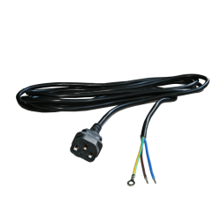 Kabel zasilający do zasilacza / odbłyśnika GRUBY żeński C13 IEC ø 3x1,5mm 4m