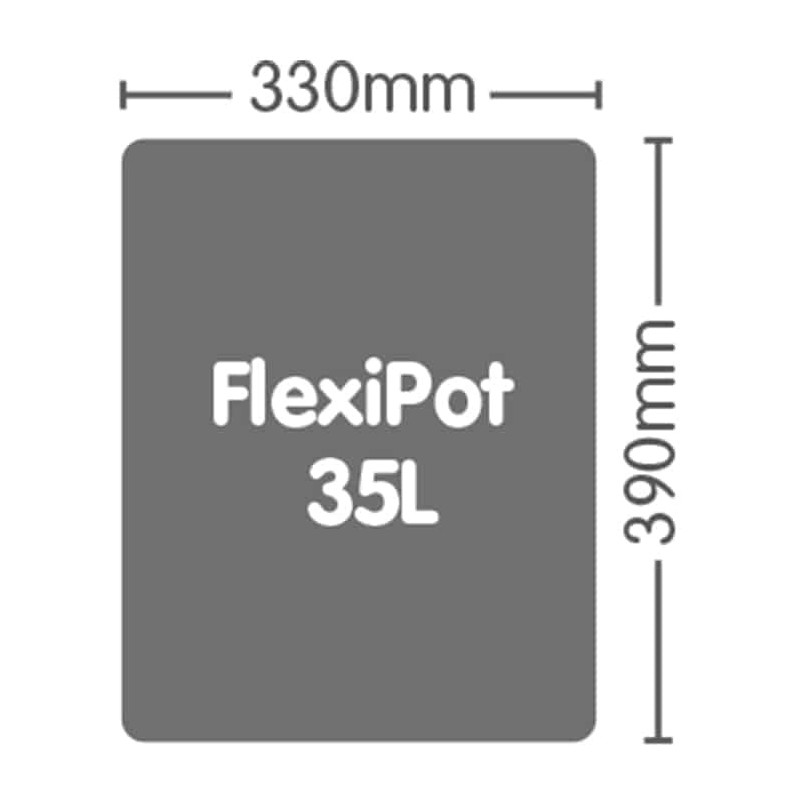 AutoPot XL Growbag FlexiPot doniczka materiałowa / 35L / 9gal 39x33cm AutoPot XL Growbag FlexiPot doniczka materiałowa / 35L / 9gal 39x33cm