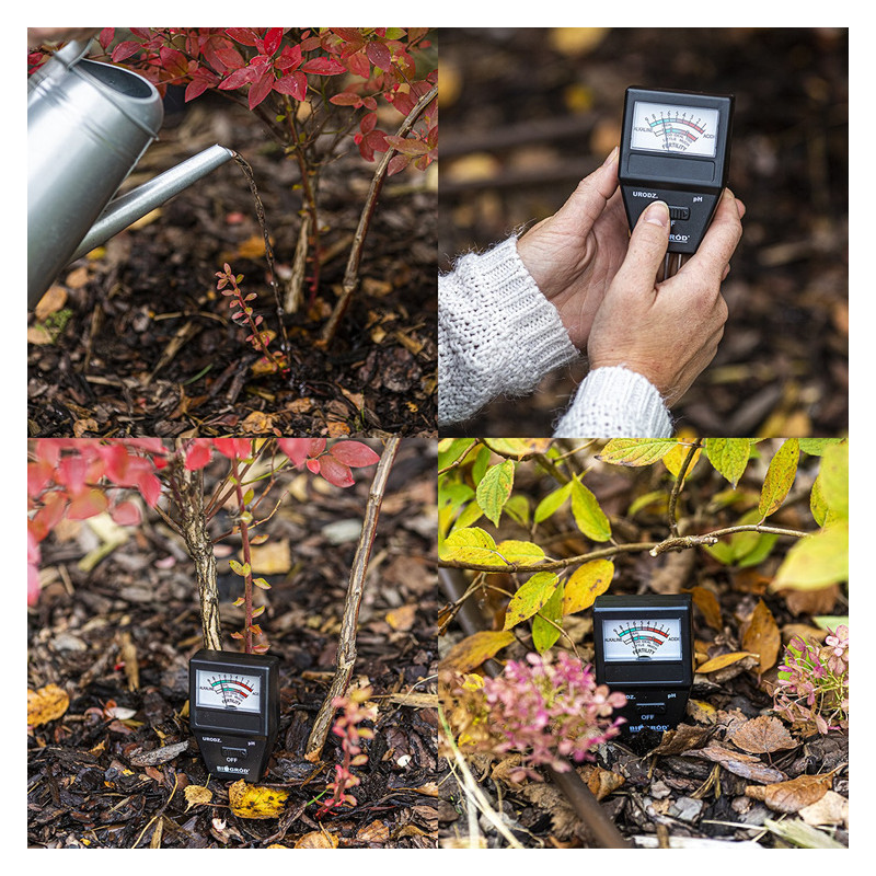 Bioogród Miernik pH / urodzajności gleby kwasomierz