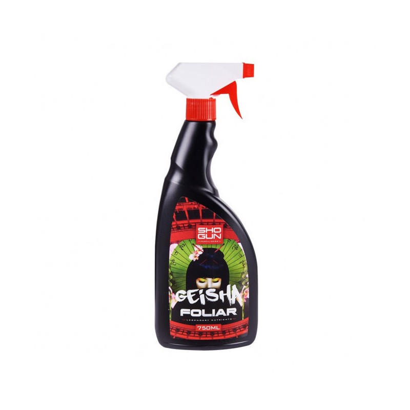Nawóz Shogun Fertilisers Geisha Foliar Spray 750ml - Przyśpieszacz produkcji chlorofilu Nawóz Shogun Fertilisers Geisha Foliar Spray 750ml - Przyśpieszacz produkcji chlorofilu