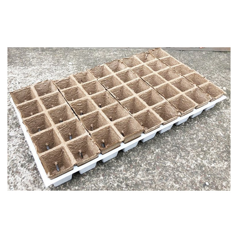 Taca torfowa JIFFY - 45 doniczek 6x6cm | 55x31cm
