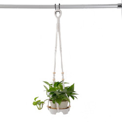 Kwietnik wiszący 90cm makrama mph19 Kwietnik wiszący 90cm makrama mph19