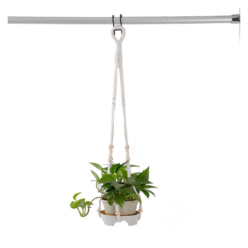 Kwietnik wiszący 90cm makrama mph19 Kwietnik wiszący 90cm makrama mph19