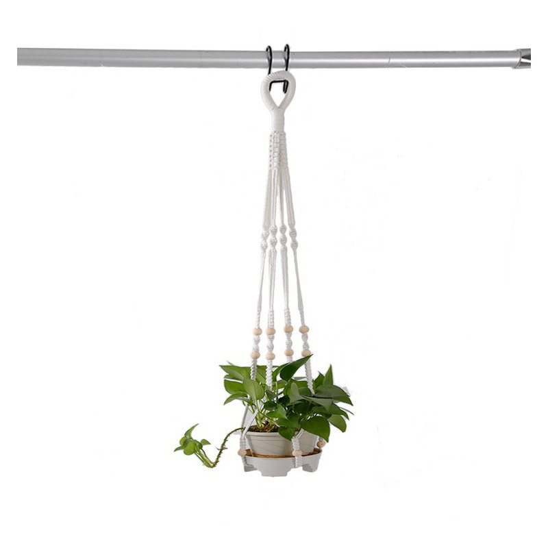 Kwietnik wiszący 90cm makrama mph19 Kwietnik wiszący 90cm makrama mph19