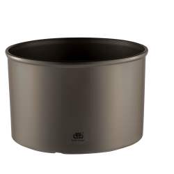 LENI CORONA 18/12 osłonka cylindryczna ciemno srebrna