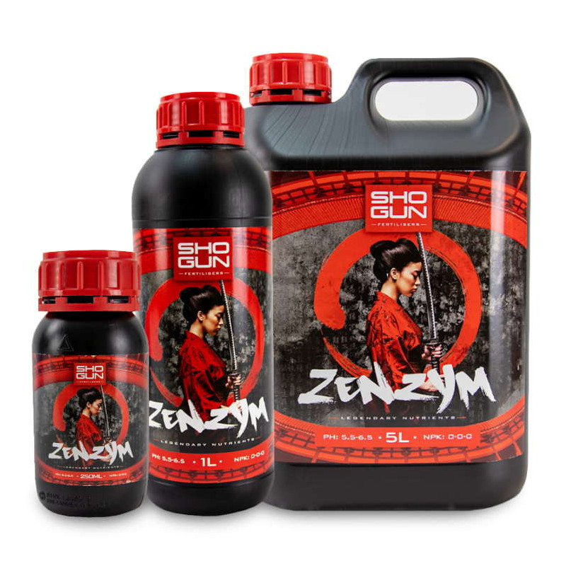 Nawóz Shogun Fertilisers Zenzym 250ml - unikalna mieszanka enzymów dla korzeni