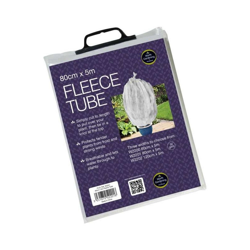 Kaptur ochronny do roślin oddychający - agro włóknina 80cm x 5m