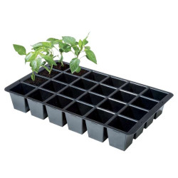 Taca uprawowa 2x wkład na sadzonki do propagatora Garland czarna 36,5 x 22 x 6cm Taca uprawowa 2x wkład na sadzonki do propagatora Garland czarna 36,5 x 22 x 6cm