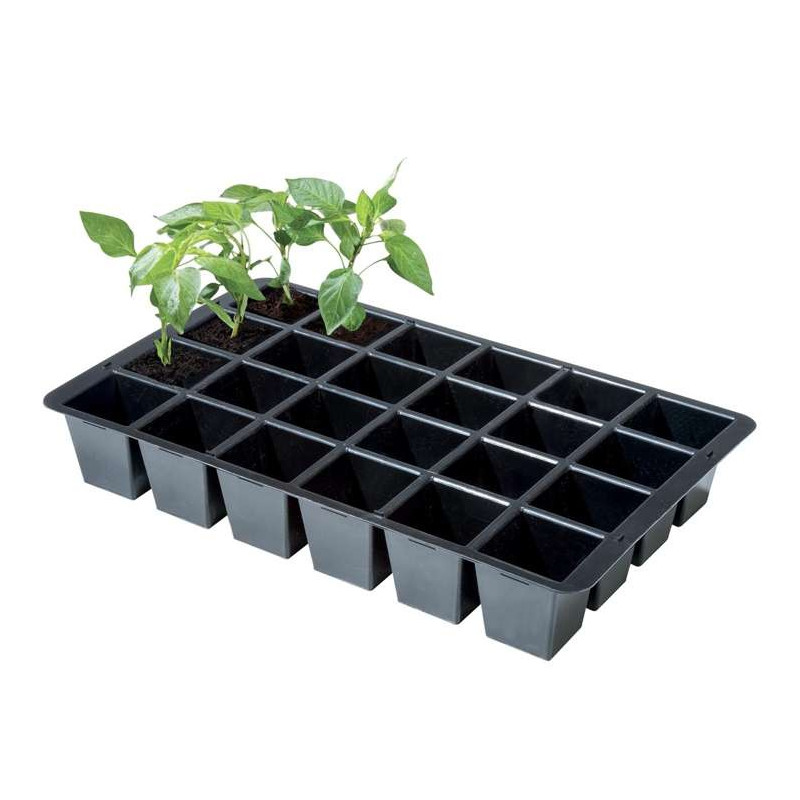 Taca uprawowa 2x wkład na sadzonki do propagatora Garland czarna 36,5 x 22 x 6cm Taca uprawowa 2x wkład na sadzonki do propagatora Garland czarna 36,5 x 22 x 6cm