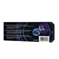 GALAXYFARM protective glasses - okulary ochronne filtrujące światło  LED/HPS/CFL