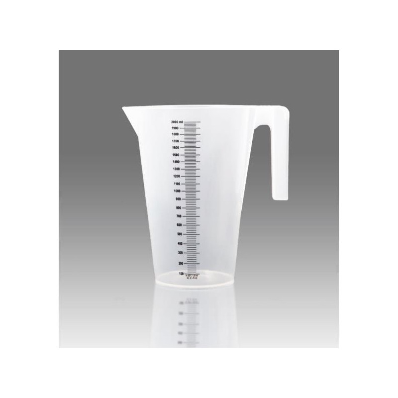GALAXYFARM Miarka / dozownik 2L plastikowy z podziałką co 20ml