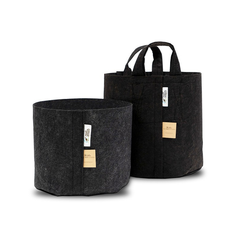 Growbag Root Pouch doniczka materiałowa 40x30cm 39L z uchwytem czarna Growbag Root Pouch doniczka materiałowa 40x30cm 39L z uchwytem czarna