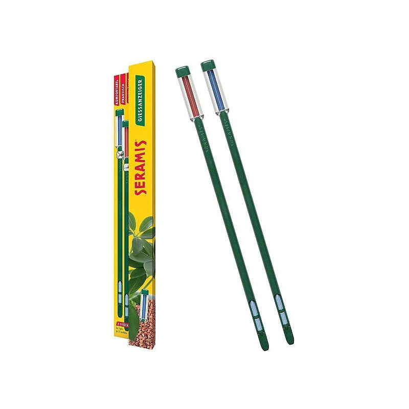 SERAMIS wskaźnik miernik wilgotności podłoża 26cm - 2 szt SERAMIS wskaźnik miernik wilgotności podłoża 26cm - 2 szt