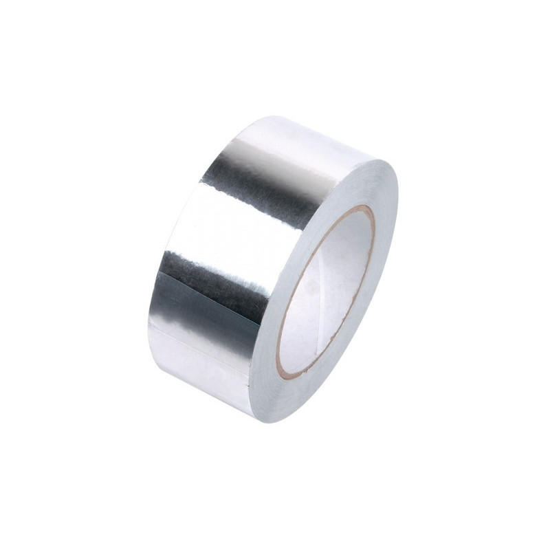 Taśma aluminiowa 50mm x 10m izolacyjna / odporna na wysoką temperaturę (max 350°C) Taśma aluminiowa 50mm x 10m izolacyjna / odporna na wysoką temperaturę (max 350°C)