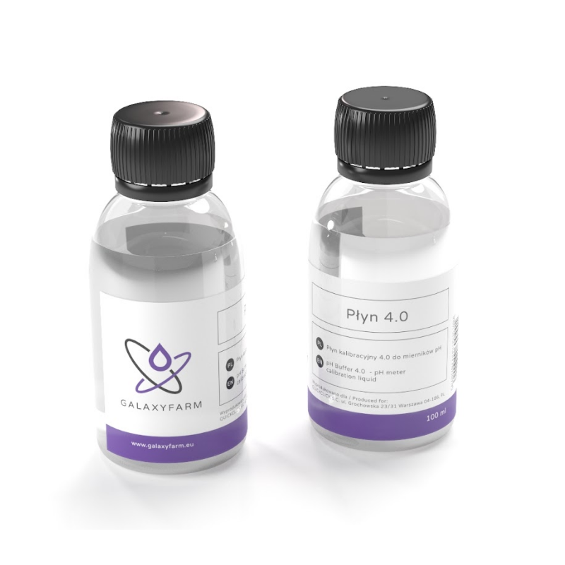 GALAXYFARM płyn kalibracyjny 4.0 do mierników ph | 100ml