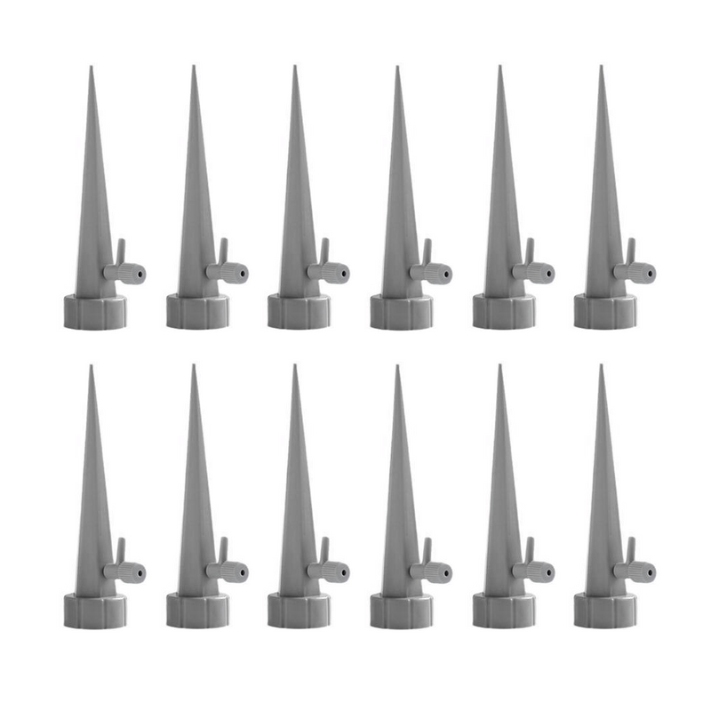 Herbgarden Bottle Watering Drippers - szare nawadniacze butelkowe 12szt Herbgarden Bottle Watering Drippers - szare nawadniacze butelkowe 12szt