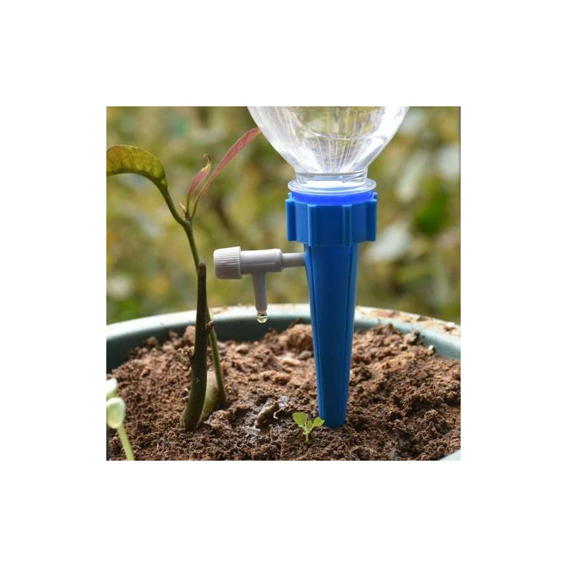 Herbgarden Bottle Watering Drippers - niebieskie nawadniacze butelkowe 12szt Herbgarden Bottle Watering Drippers - niebieskie nawadniacze butelkowe 12szt