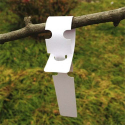 Herbgarden Plant Wrap Tags White - samozaciskowe etykiety na rośliny 2x21cm |100szt Herbgarden Plant Wrap Tags White - samozaciskowe etykiety na rośliny 2x21cm |100szt