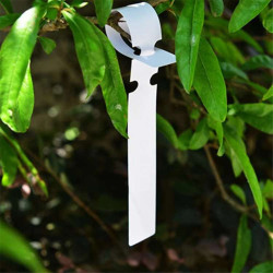 Herbgarden Plant Wrap Tags White - samozaciskowe etykiety na rośliny 2x21cm |100szt Herbgarden Plant Wrap Tags White - samozaciskowe etykiety na rośliny 2x21cm |100szt