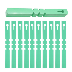 Herbgarden Plant Wrap Tags Green - samozaciskowe etykiety na rośliny 2x21cm |100szt