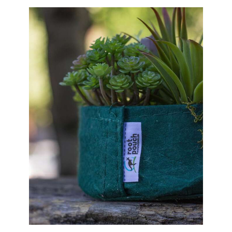 Growbag Root Pouch doniczka materiałowa 35x30cm 30L z uchwytami zielona