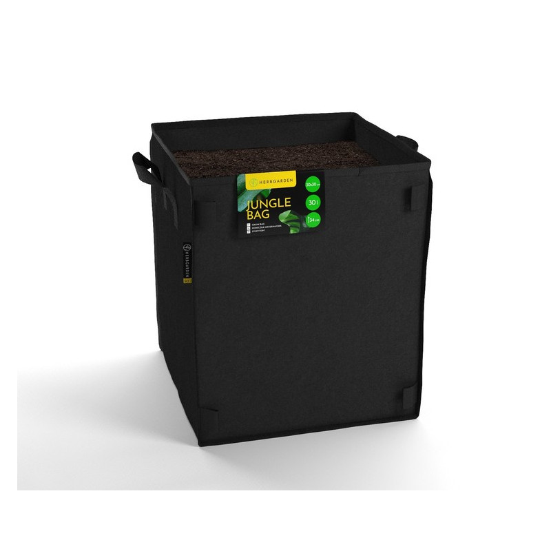 Herbgarden Jungle Bag Square 30L - doniczka materiałowa 30x30x h34cm