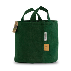 Growbag Root Pouch doniczka materiałowa 28x26cm 16L z uchwytami zielona
