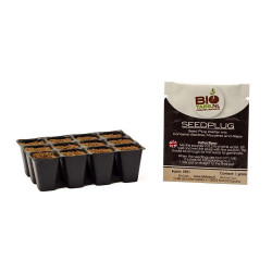 Biotabs Seedplugs 12szt - taca do wysiewu + Startermix (Mycotrex & Bactrex) Biotabs Seedplugs 12szt - taca do wysiewu + Startermix (Mycotrex & Bactrex)