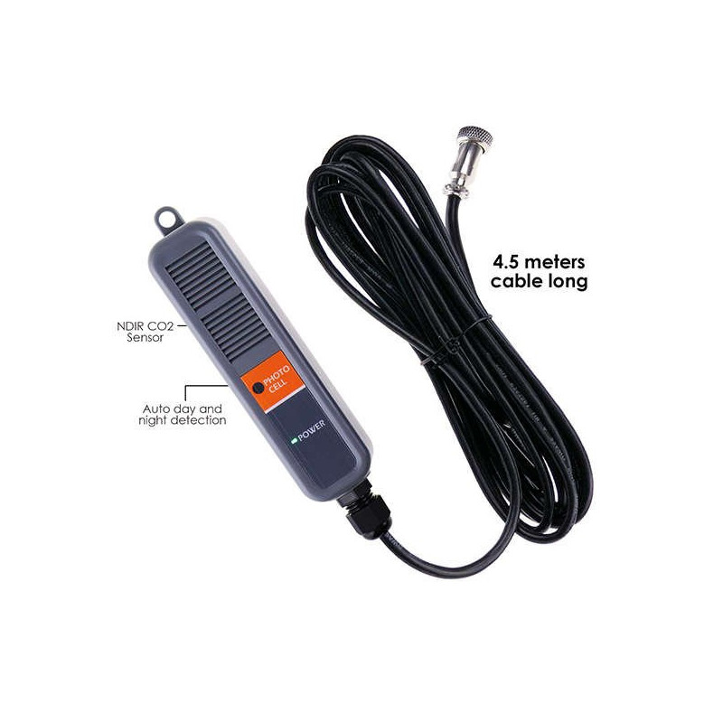 Elektroniczny monitor / miernik i kontroler CO₂ Elektroniczny monitor / miernik i kontroler CO₂