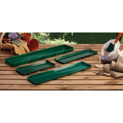 Mała taca na parapet Garland zielona 48x15xh2cm
