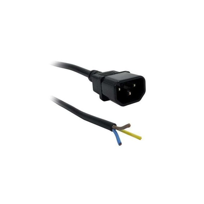 Kabel zasilający męski do zasilacza / lampy 3x1mm 1,4m