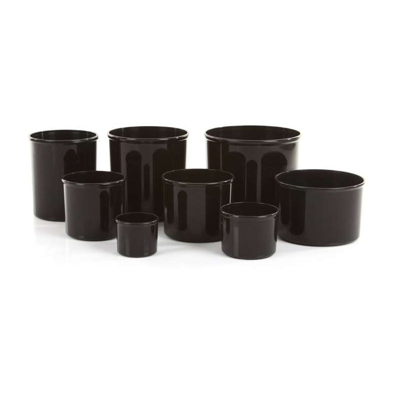 LENI CORONA 11/9 osłonka cylindryczna czarna z połyskiem