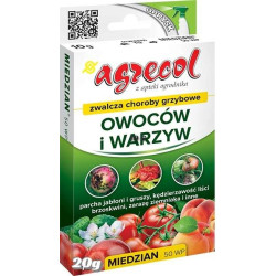 Agrecol miedzian 50 WP 20g. zwalcza choroby grzybowe