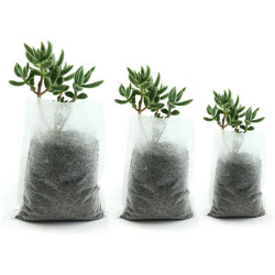 White Grow Bag 8 x 20 cm 50 sztuk 1L - biodegradowalne doniczki materiałowe do rozsad White Grow Bag 8 x 20 cm 50 sztuk 1L - biodegradowalne doniczki materiałowe do rozsad