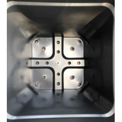 Doniczka produkcyjna kwadratowa 25L 32x32x34cm