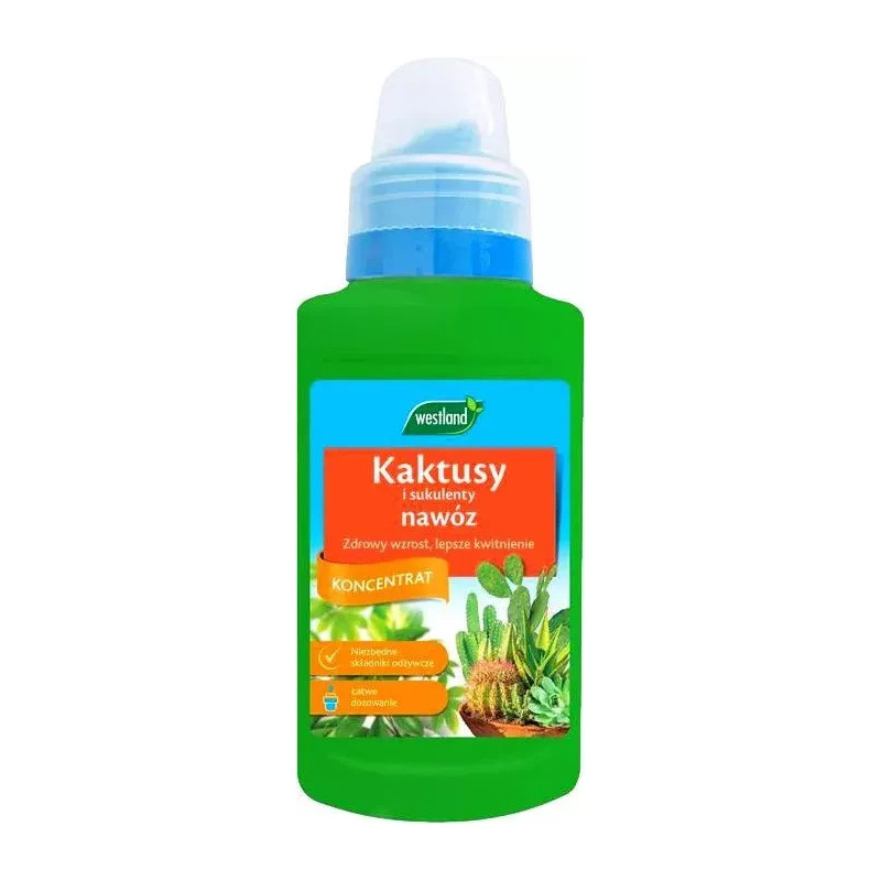 Westland nawóz do kaktusów i sukulentów 250ml Westland nawóz do kaktusów i sukulentów 250ml