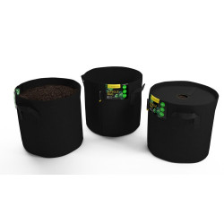 Herbgarden Jungle Bag Round 16L - doniczka materiałowa 28x28xh26cm Herbgarden Jungle Bag Round 16L - doniczka materiałowa 28x28xh26cm