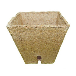 Doniczka torfowa Jiffy kwadratowa do sadzonek 8x8cm 10szt Doniczka torfowa Jiffy kwadratowa do sadzonek 8x8cm 10szt
