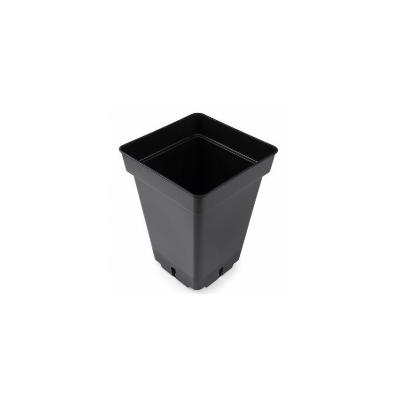 Doniczka kwadratowa z rantem 7L 20x20x27cm Doniczka kwadratowa z rantem 7L 20x20x27cm