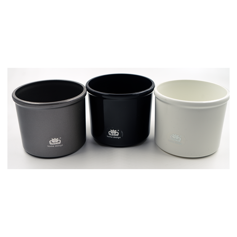 LENI CORONA 9/7 osłonka cylindryczna czarna z połyskiem