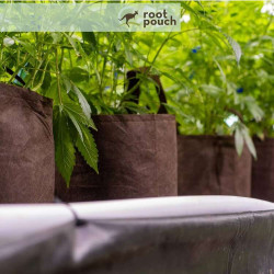 Growbag Root Pouch doniczka materiałowa 25,5x21,5cm 12L brązowa