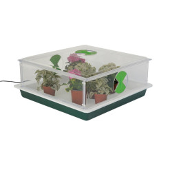 Garland Propagator elektryczny Vitopod podgrzewany z termostatem 60x60x28 50W