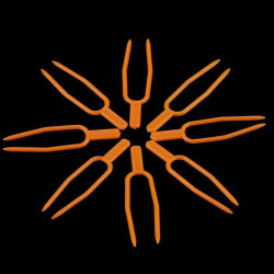 Plastikowe klipsy mocujące do roślin 50szt