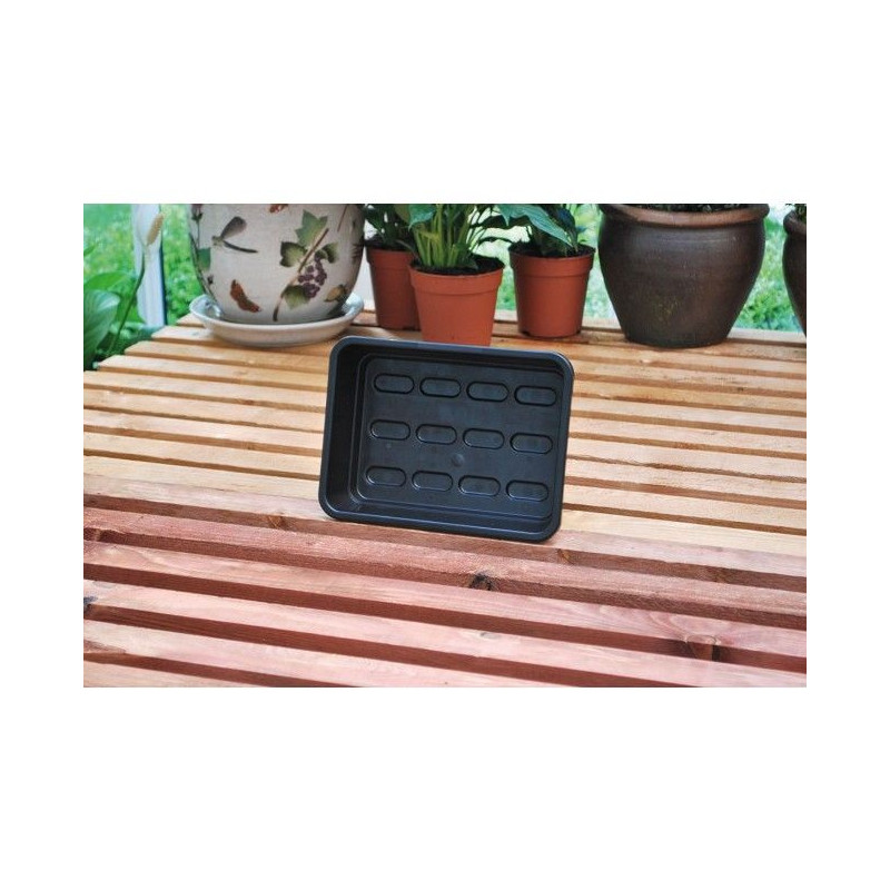 Taca uprawowa Garland czarna 23x17xh6cm