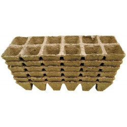 Doniczka kwadratowa / taca torfowa 12x Jiffy kwadratowa 6x6x6cm 1szt Doniczka kwadratowa / taca torfowa 12x Jiffy kwadratowa 6x6x6cm 1szt
