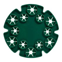 Uchwyt do tyczek bambusowych dla roślin pnących 13,5cm